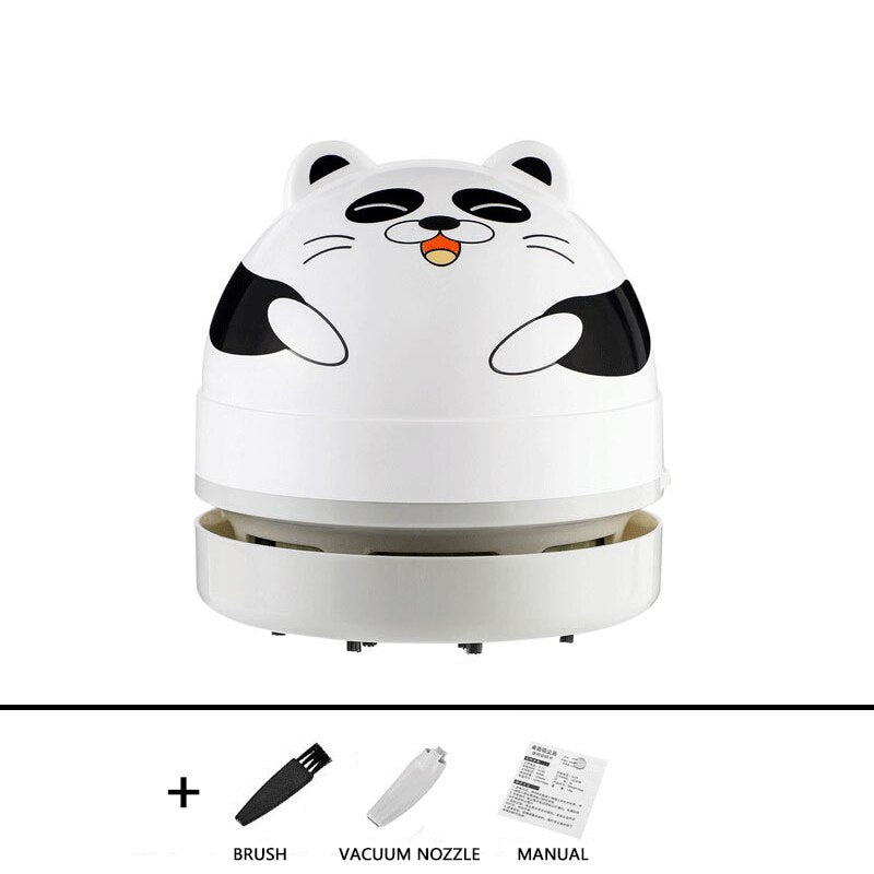 Kawaii Mini Desktop Vacuum Cleaner