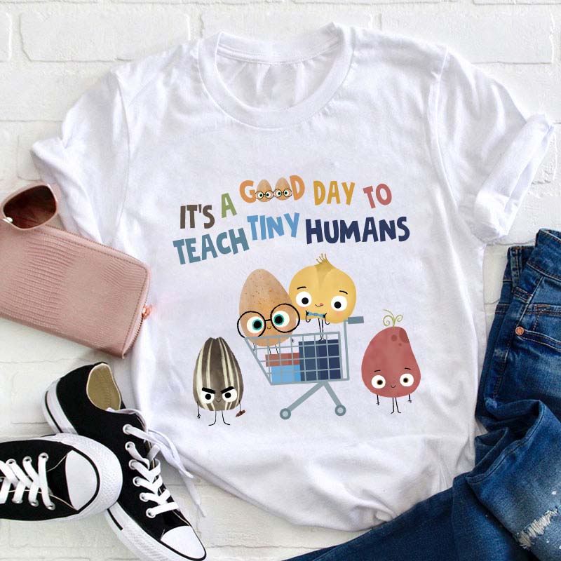 It's A Good Day To Teach Tiny Humans Teacher T-Shirt