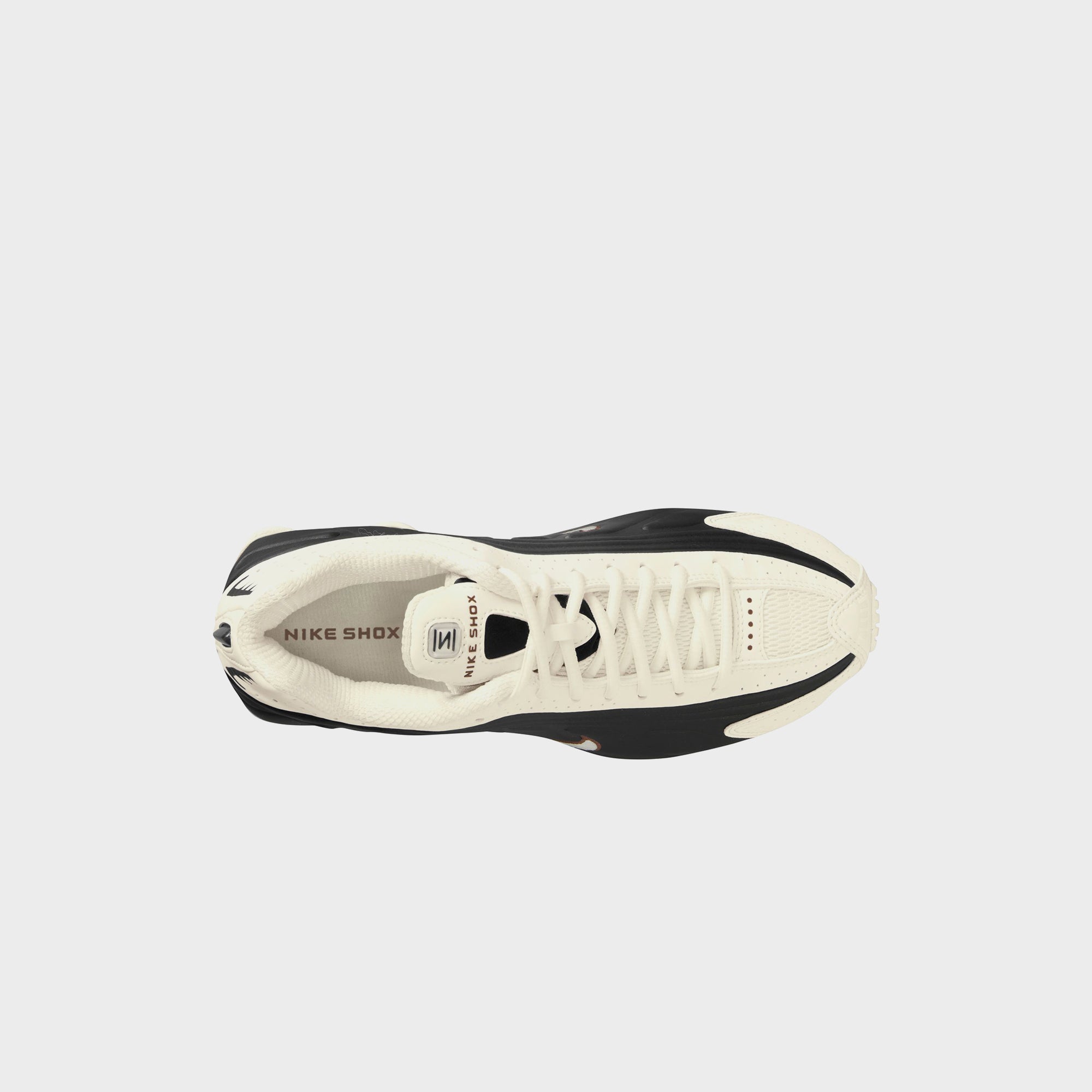 Nike WMNS Shox R4  - Sail / Black / Fauna Brown / Sail
