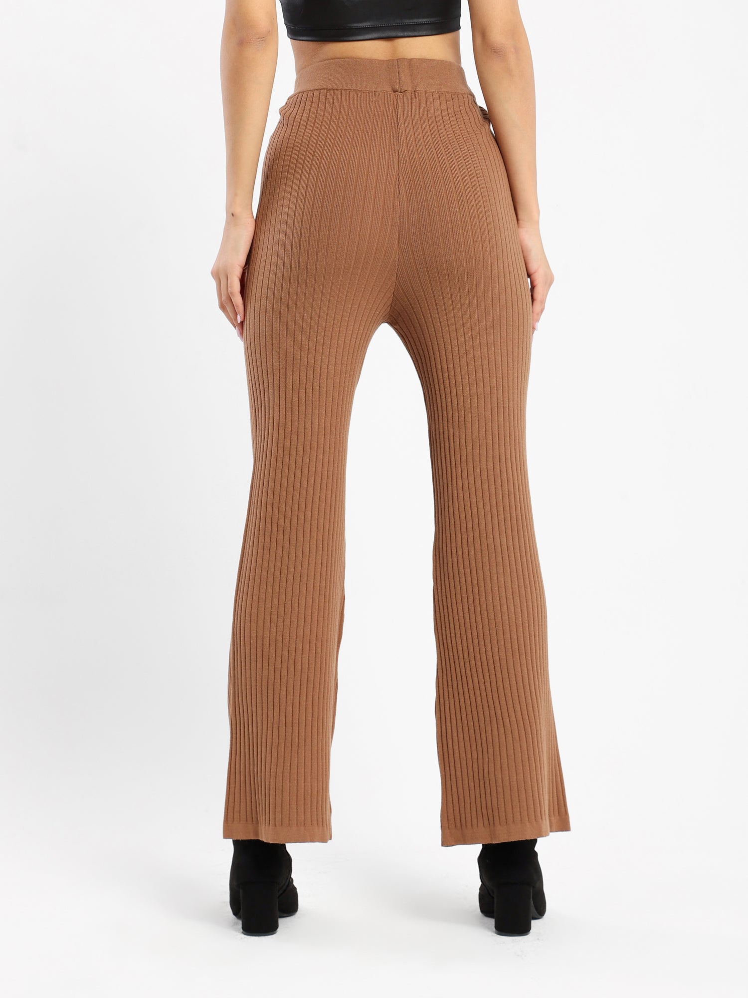 Ribbed Design Pants