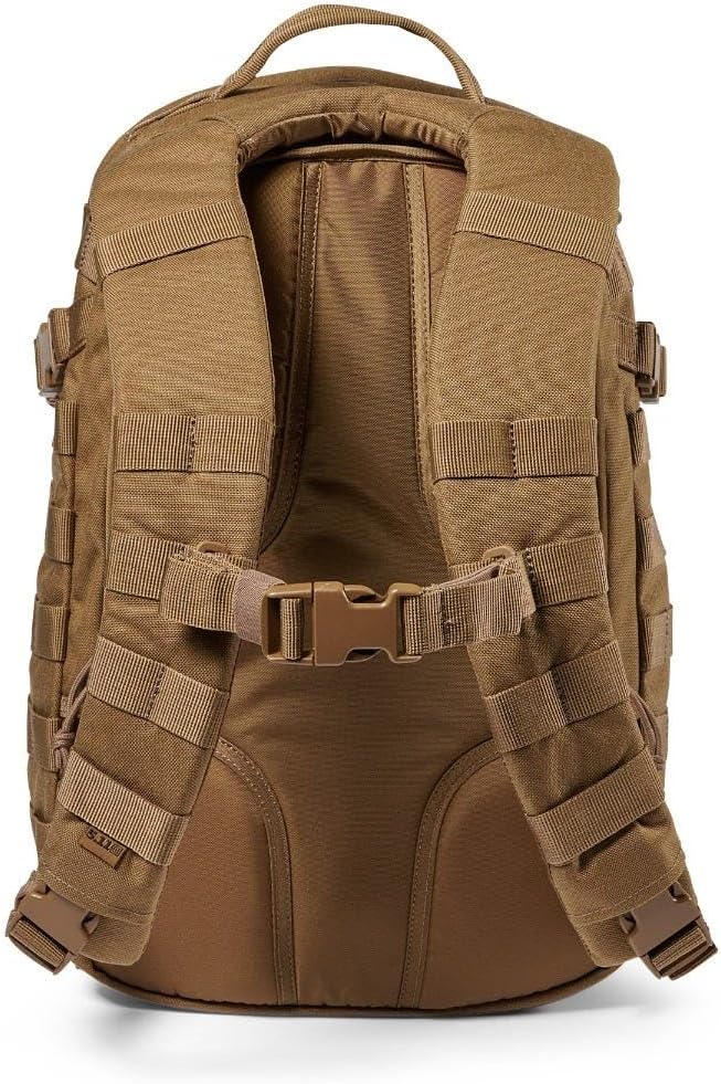 5.11 Tactical Backpack, RUSH 12 2.0 Military Survival Molle Backpack with Laptop Compartment, 24L, Style 56561ABR/56562ABR