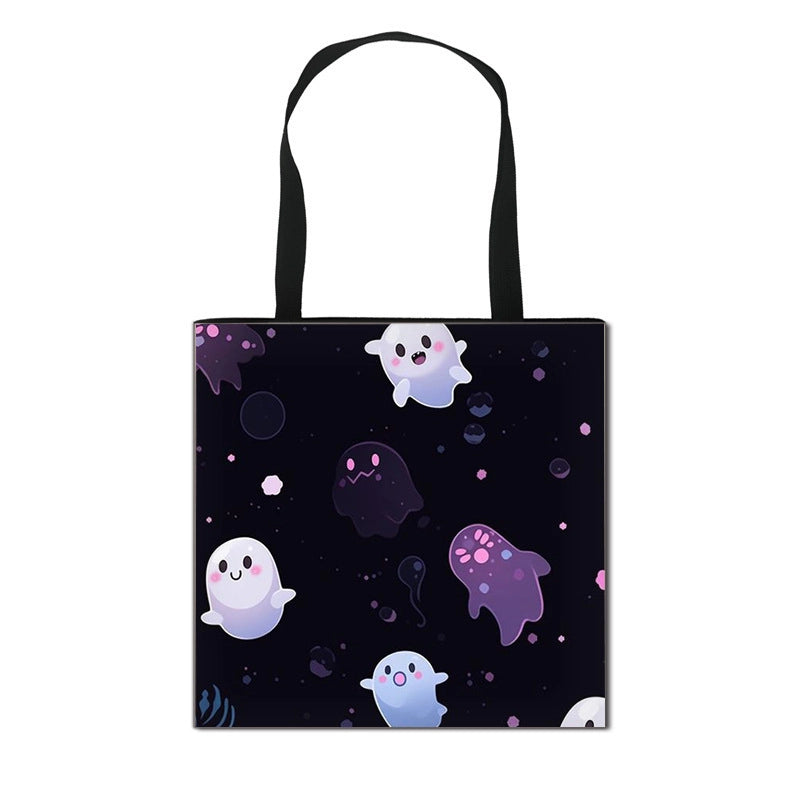 Halloween Canvas Pumpkin Cartoon Bat Cute