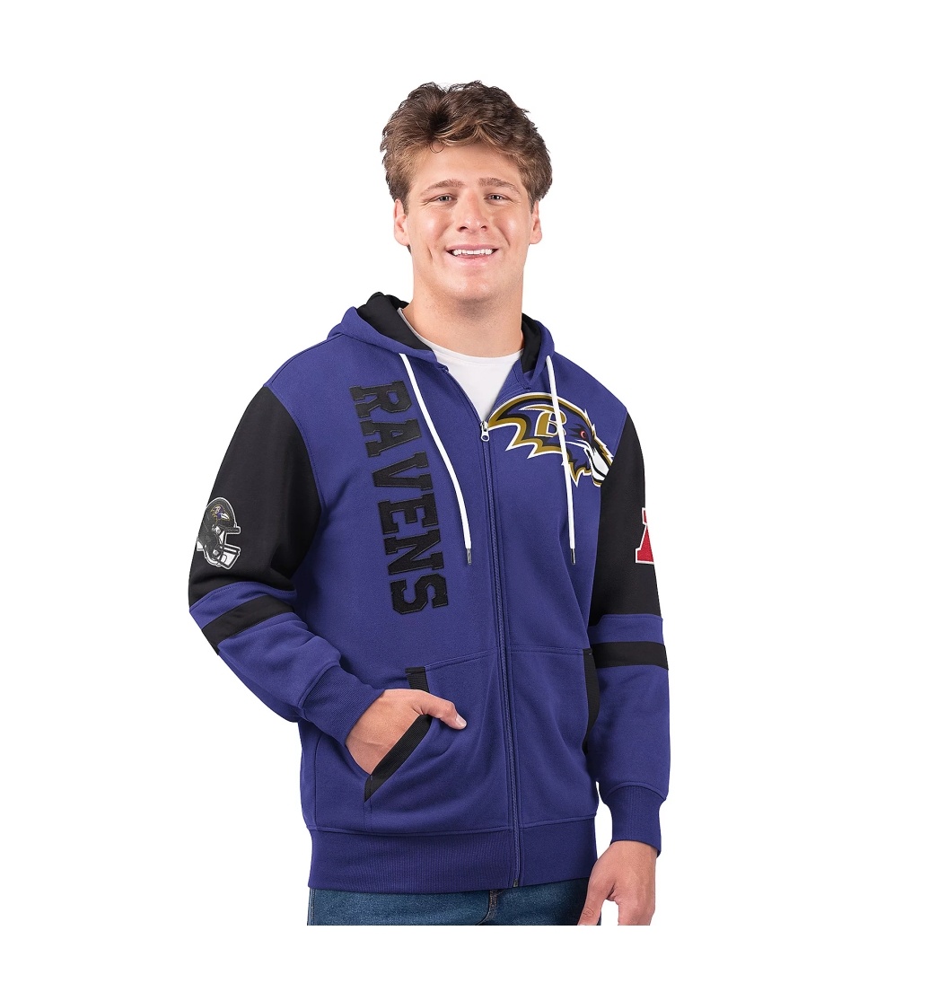 🎁Buy 2 Get 2 Free🏈NFL Full Zip Hooded Sweatshirt