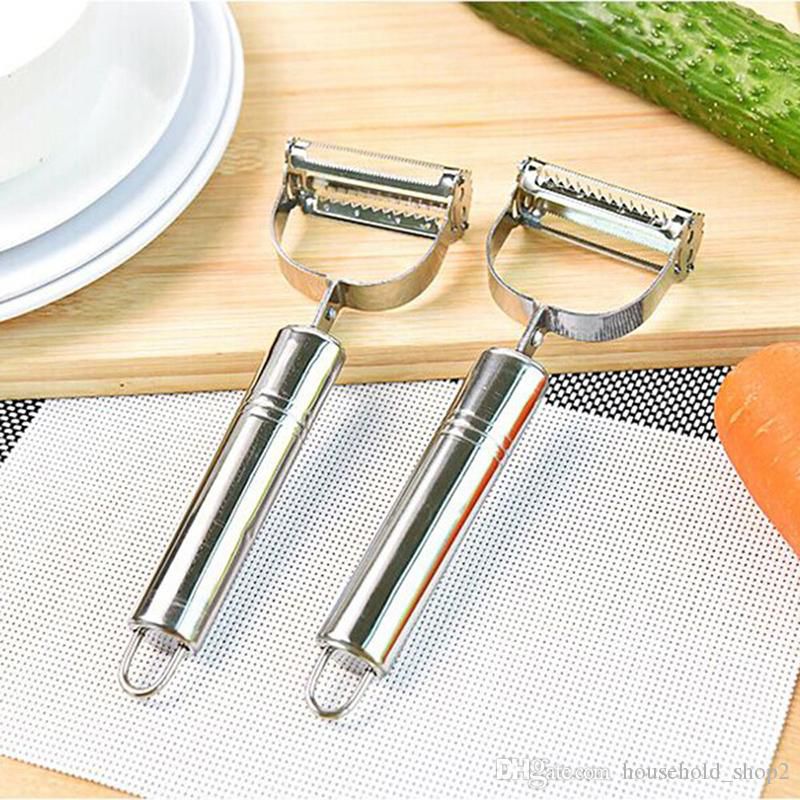 STAINLESS STEEL VEGETABLE AND FRUIT JULIENNE PEELER