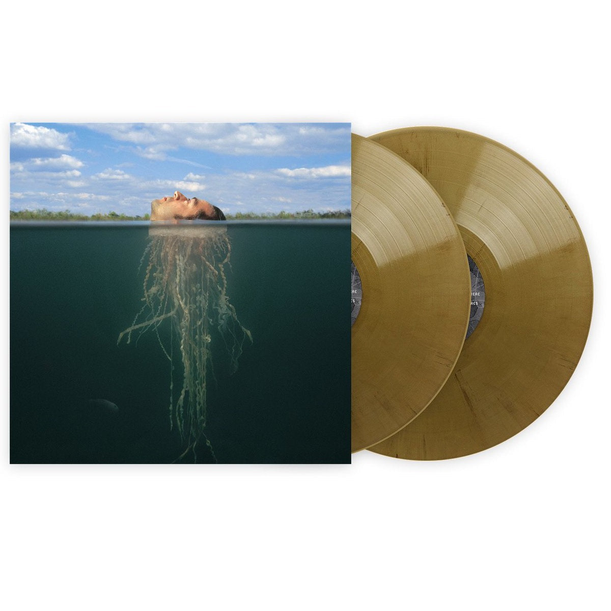The Mars Volta - De-Loused In The Comatorium Exclusive Club Edition Gold & Black Marbled 2x LP Vinyl