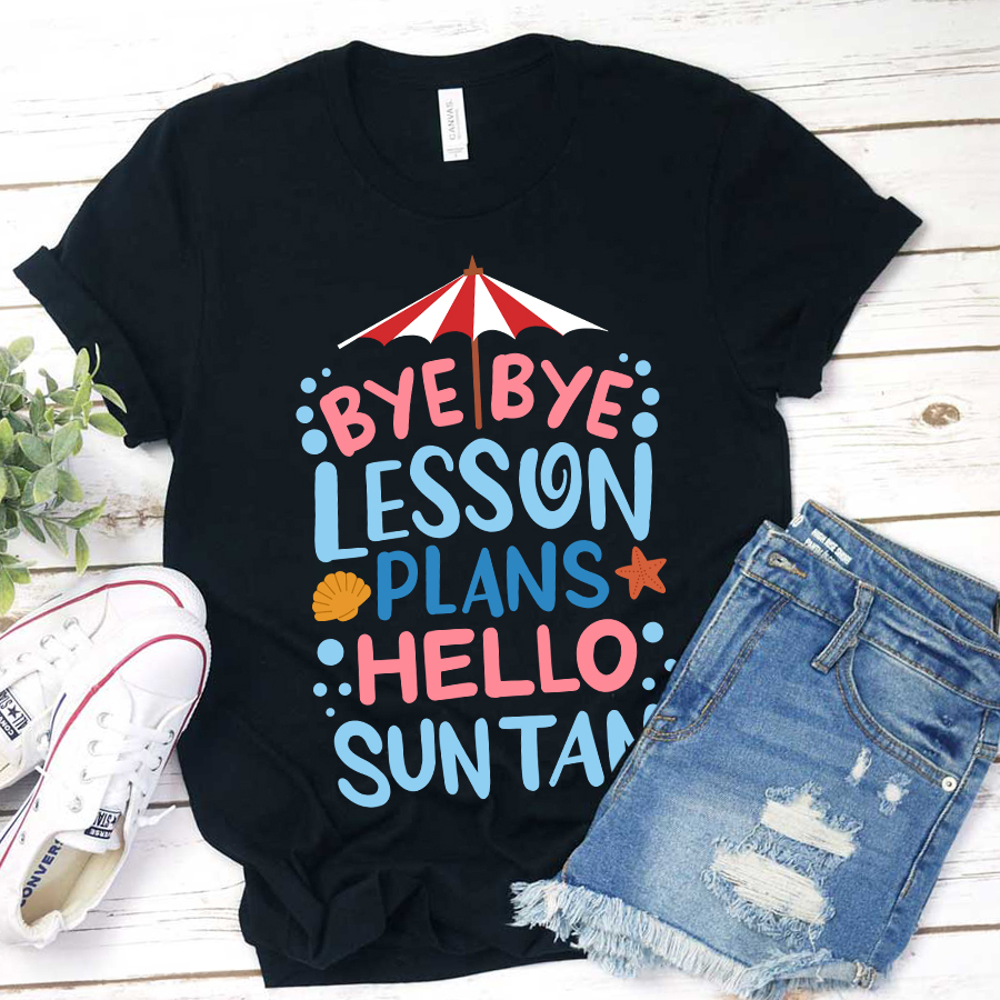 Teacher Last Day of School Summer Vacation T-Shirt