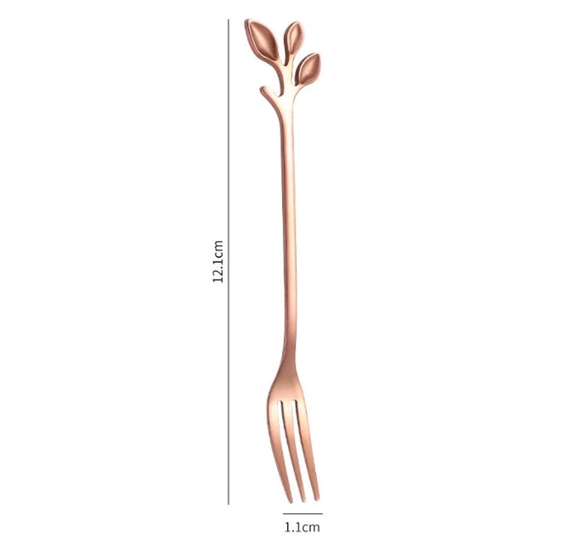 Casual Flower Stainless Steel Spoon