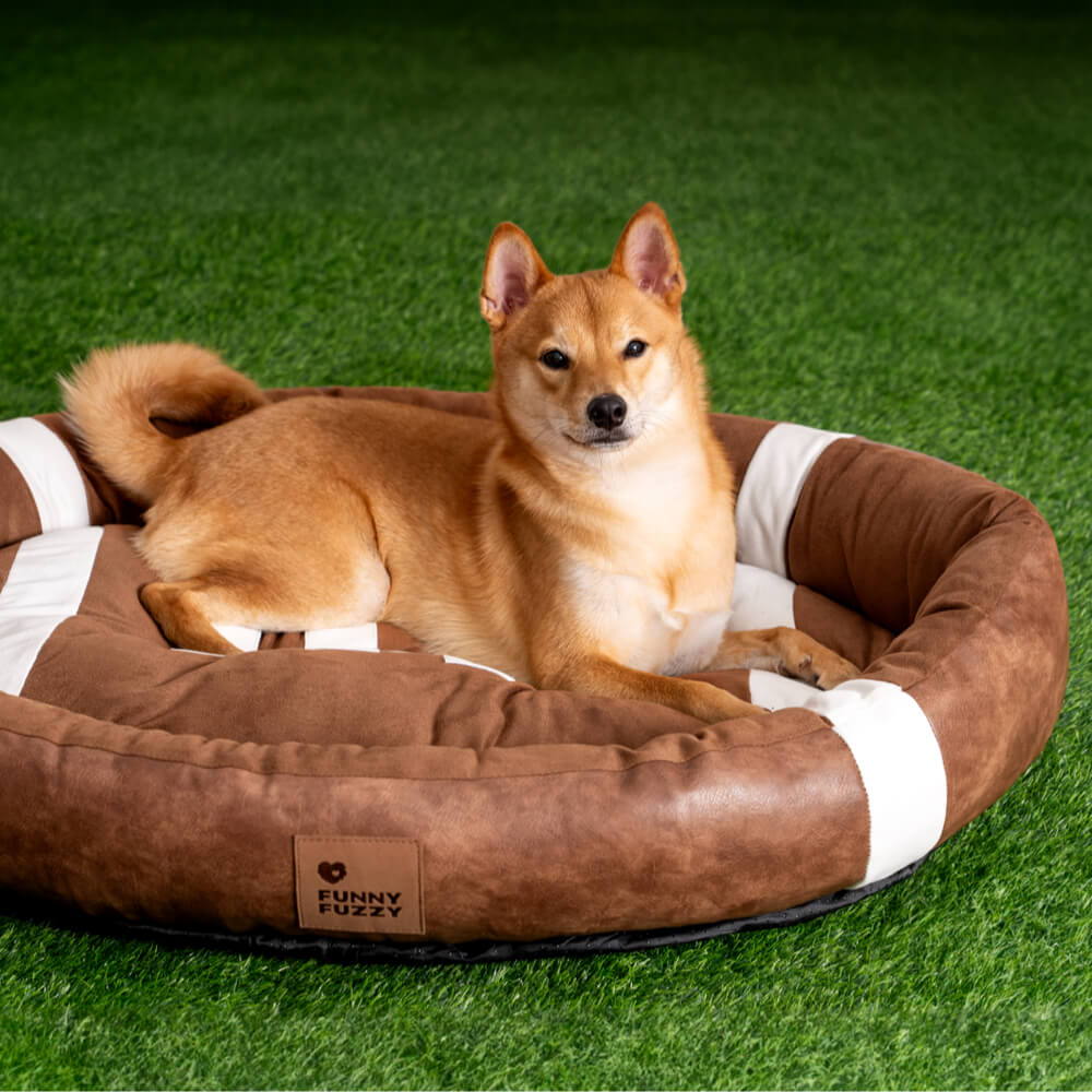 Game Day Ready - Football Orthopedic Dog Bed