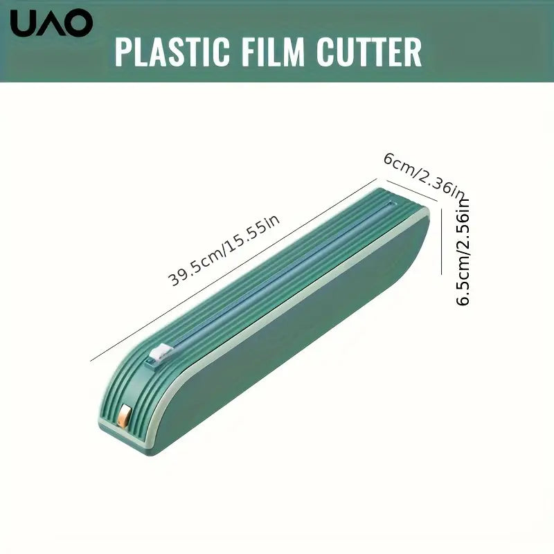 1PC Wrap Dispenser with Slide Cutter-15072Green