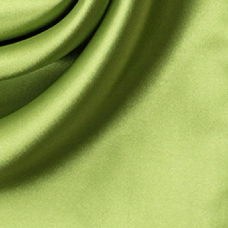 Women's Minimalist Solid Color Satin Printing Silk Scarf
