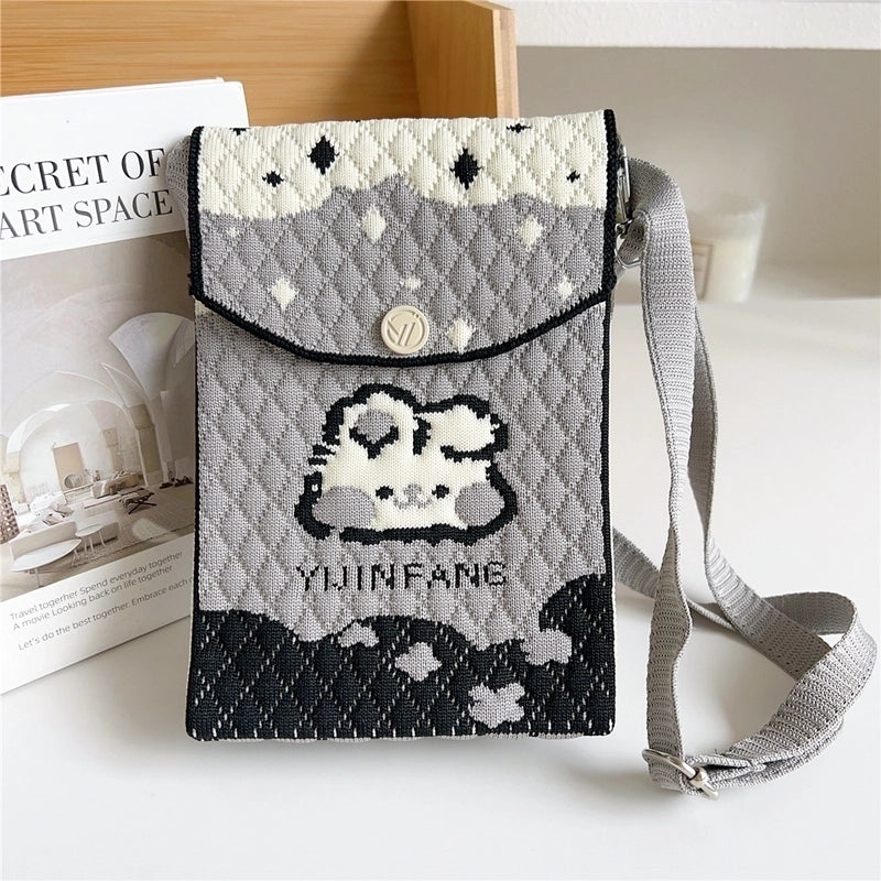 Women's Mini Spring&summer Knit Vacation Shoulder Bag