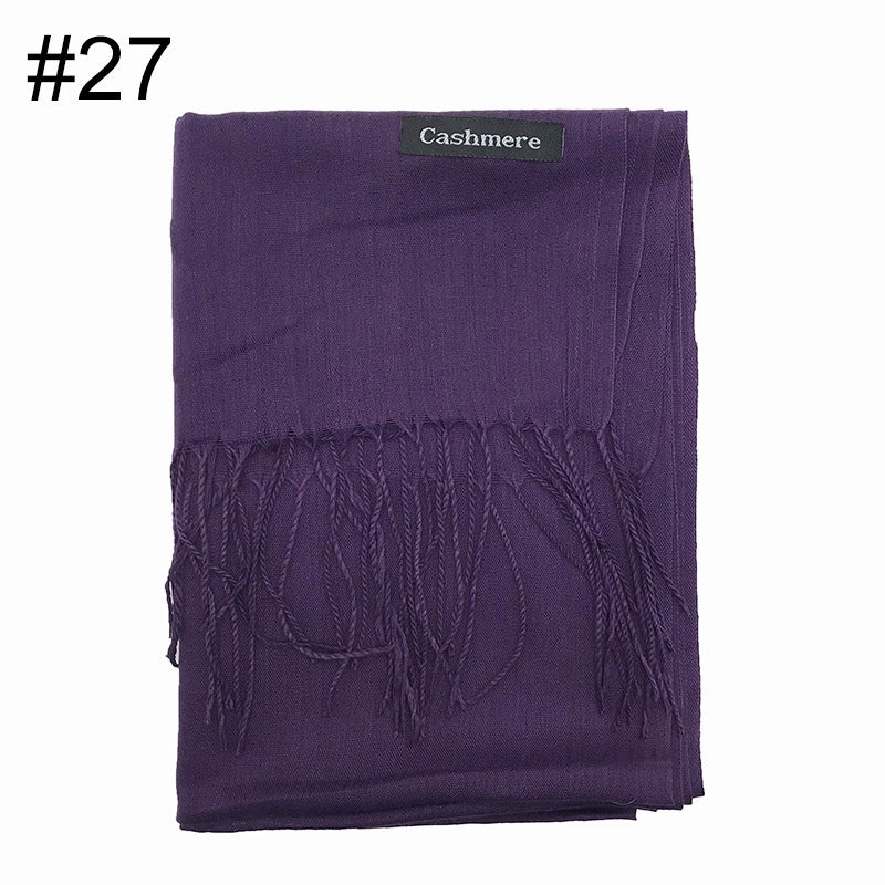 Thin Cotton And Linen National Two Tassel Ladies Scarf Shawl 100g A Generation Of Hair