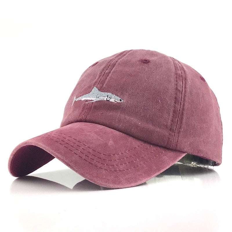 Unisex Minimalist Fish Crimping Baseball Cap