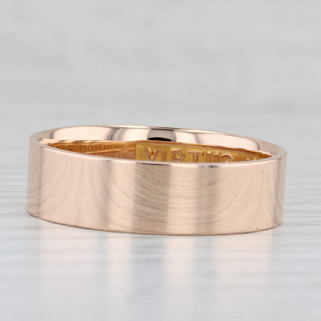 Antique Scottish Rite 14th Degree Ring 14k Rose Gold Band Masonic Size 12