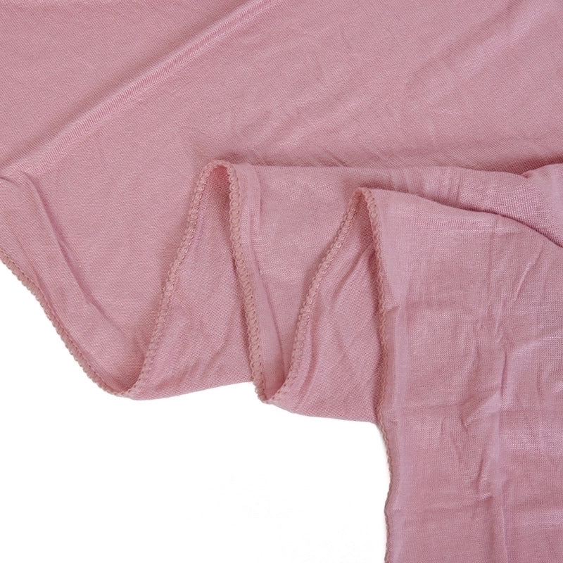Women's Minimalist Solid Color Monel Scarf