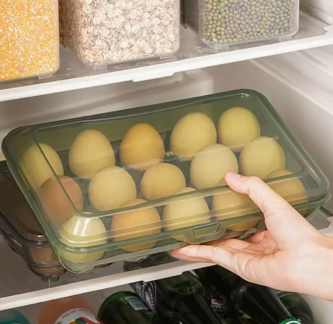 15 Grids Egg Storage Box
