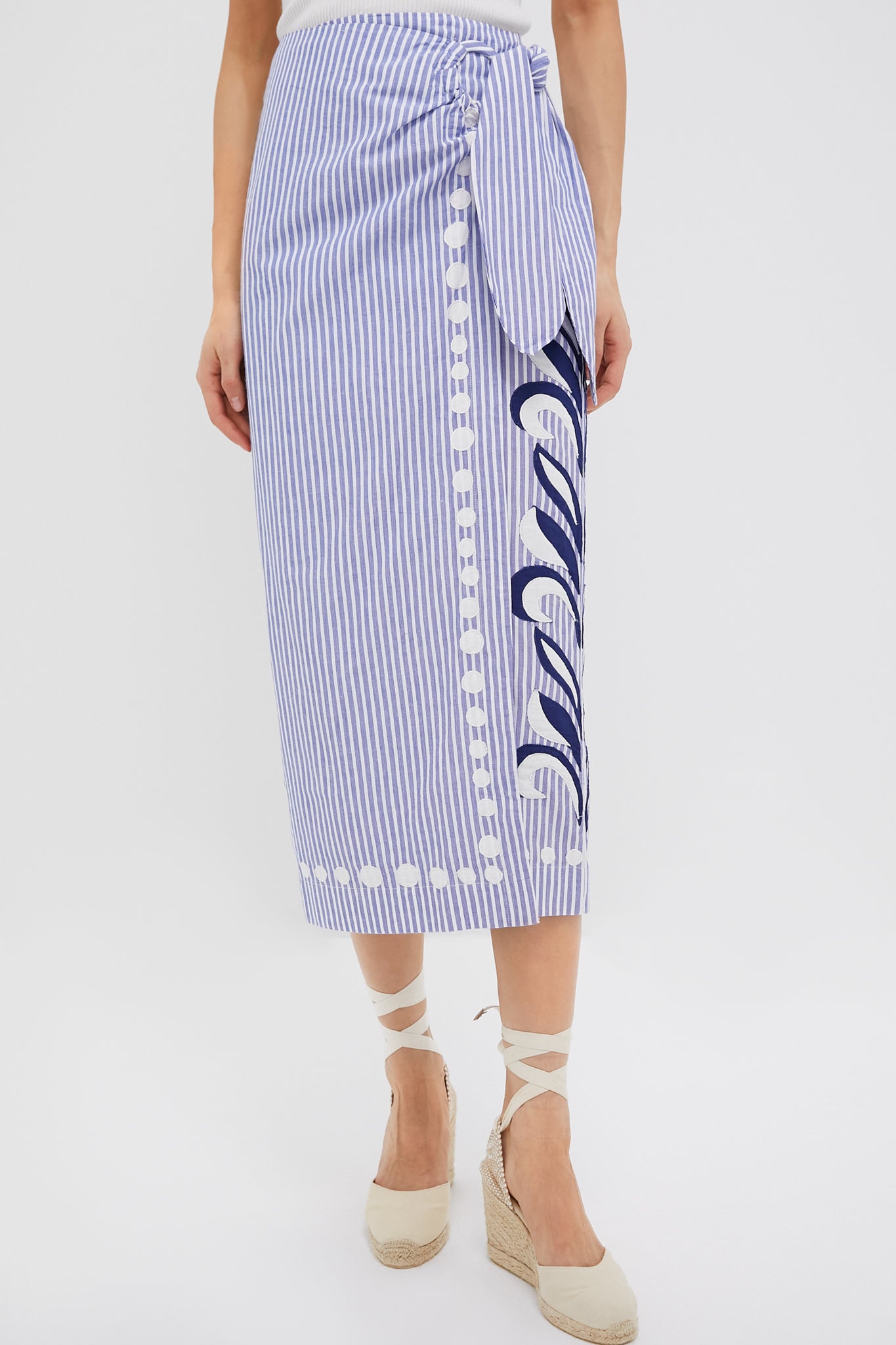 Navy Loren Skirt