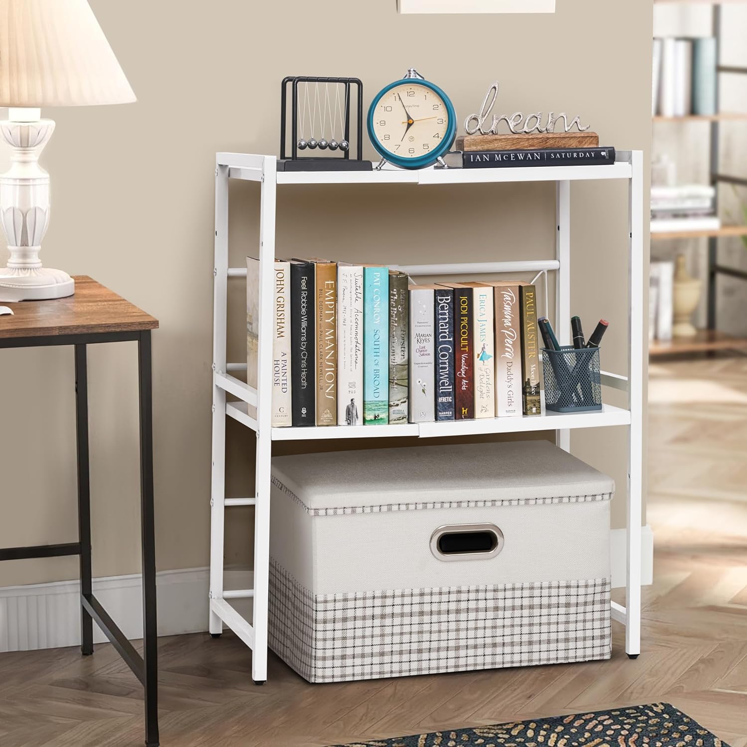 Microwave Rack Double Layer . Metal Storage Rack