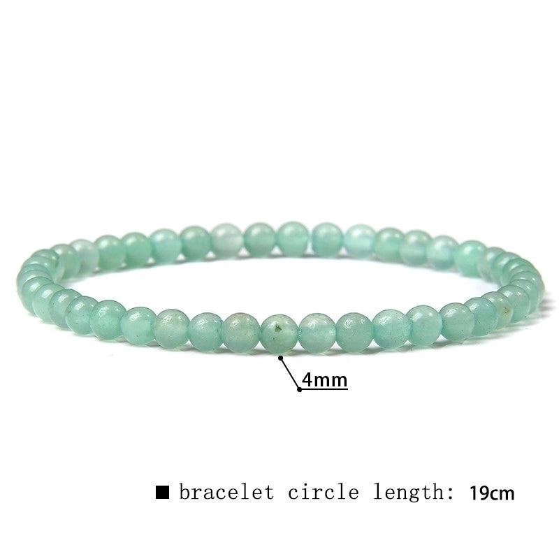 Minimalist Marble Natural Stone Beaded Bracelets