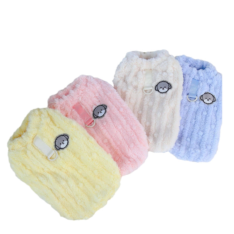 Cute Coral Fleece Dog Pet Clothing