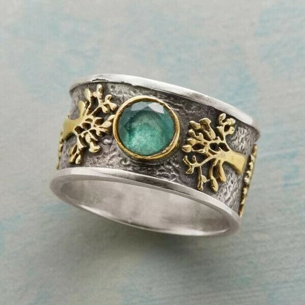 Vintage Tree of Life Ring