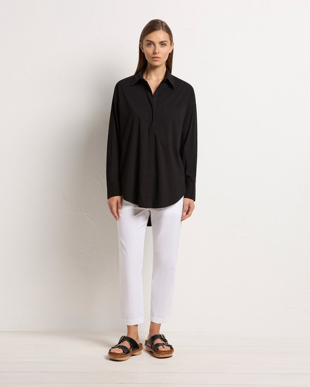 Mela Purdie Relaxed Pocket Shirt Microprene