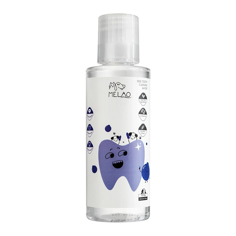 Minimalist Plastic Solid Color Pet Mouthwash