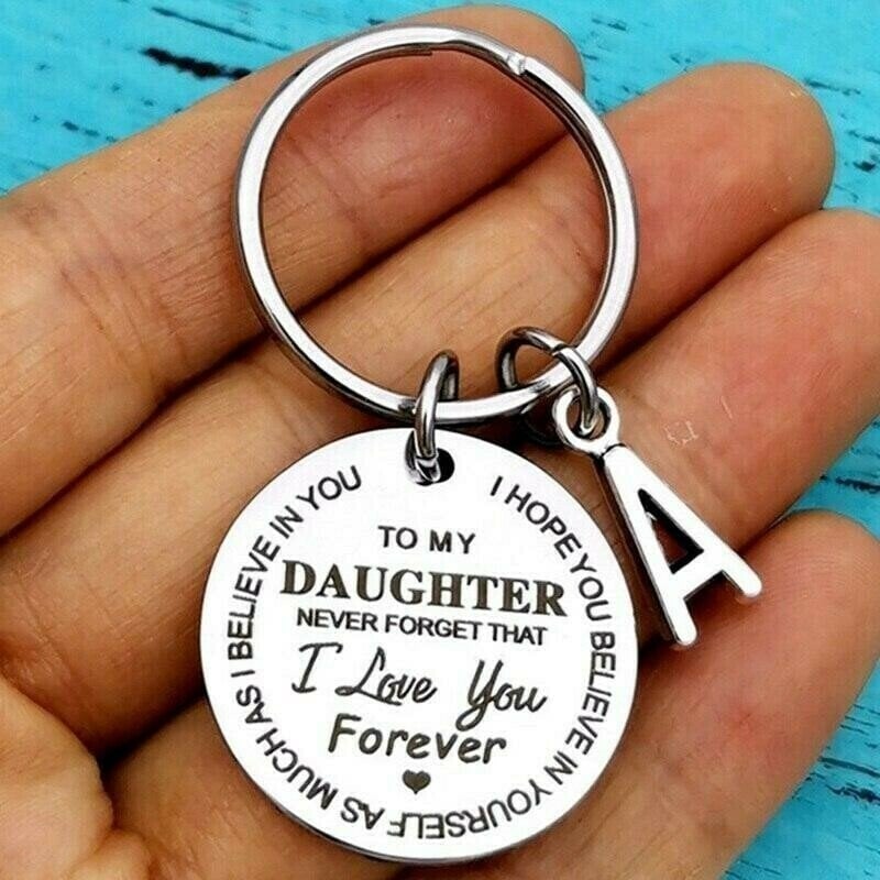 Best Father Mother GiftMy Son / Daughter I Love You Forever Keychain