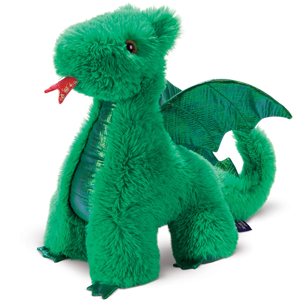 18 In. Oh So Soft Green Dragon