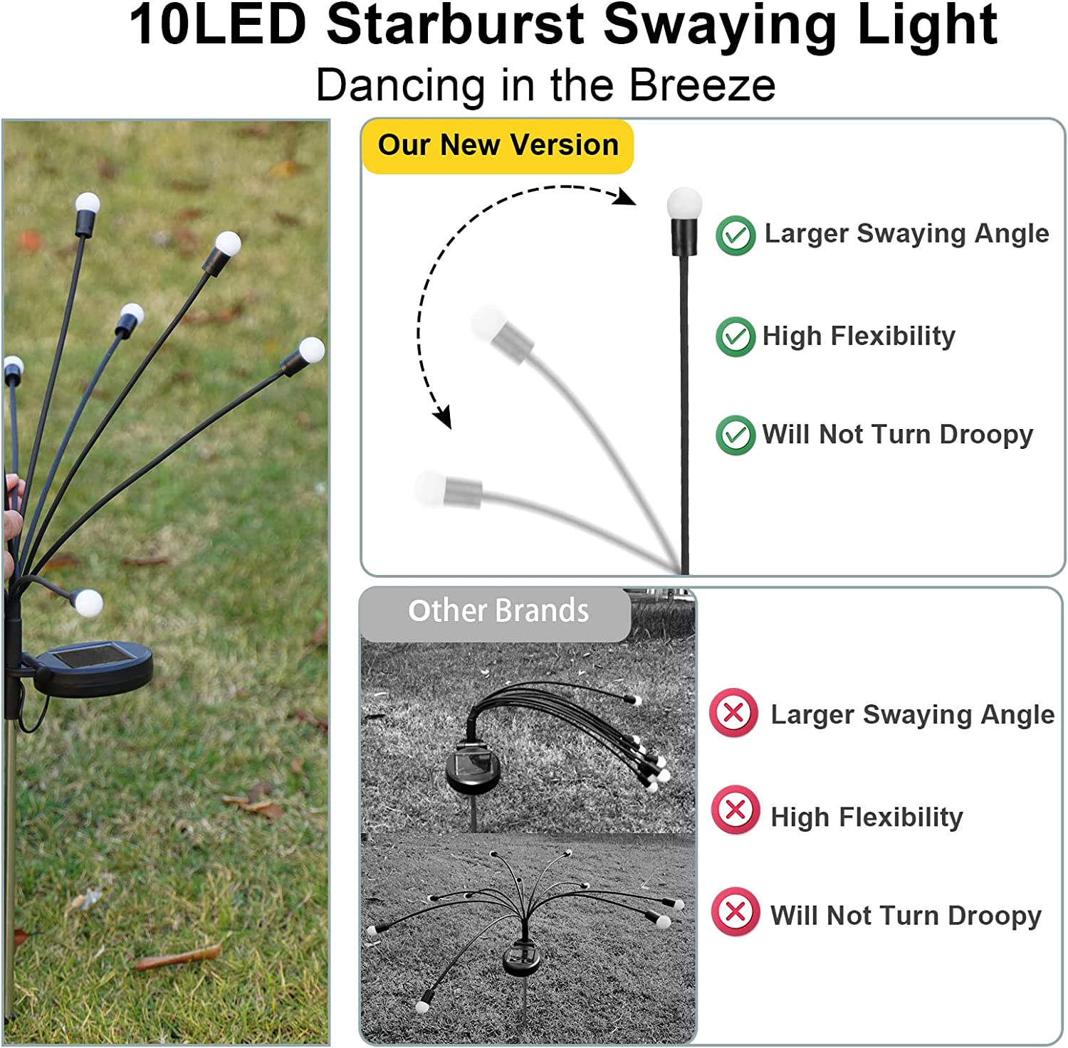 Firefly Solar Garden Lights