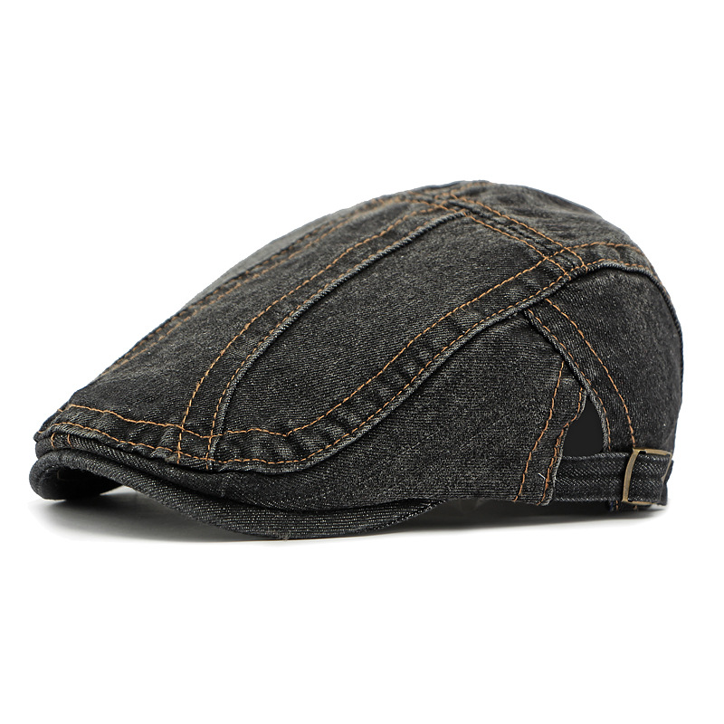 🍃Unisex Denim Newsboy Cap