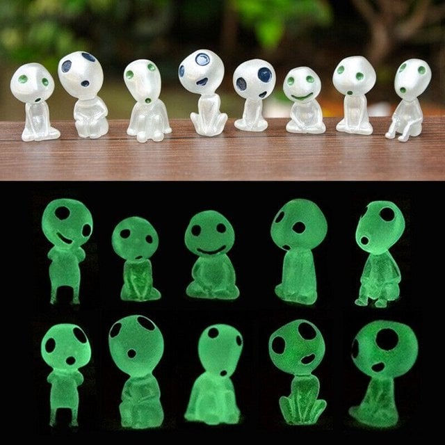 🔥2024 NEW YEAR SALE👻Luminous garden ghost miniature figurines