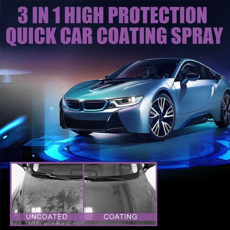 🔥BIG SALE - 49% OFF🔥🔥3 in 1 High Protection Quick Car Coating Spray