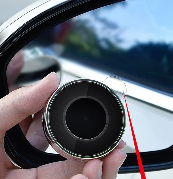 Small Round Auxiliary Mirror For Vehicle Blind Area