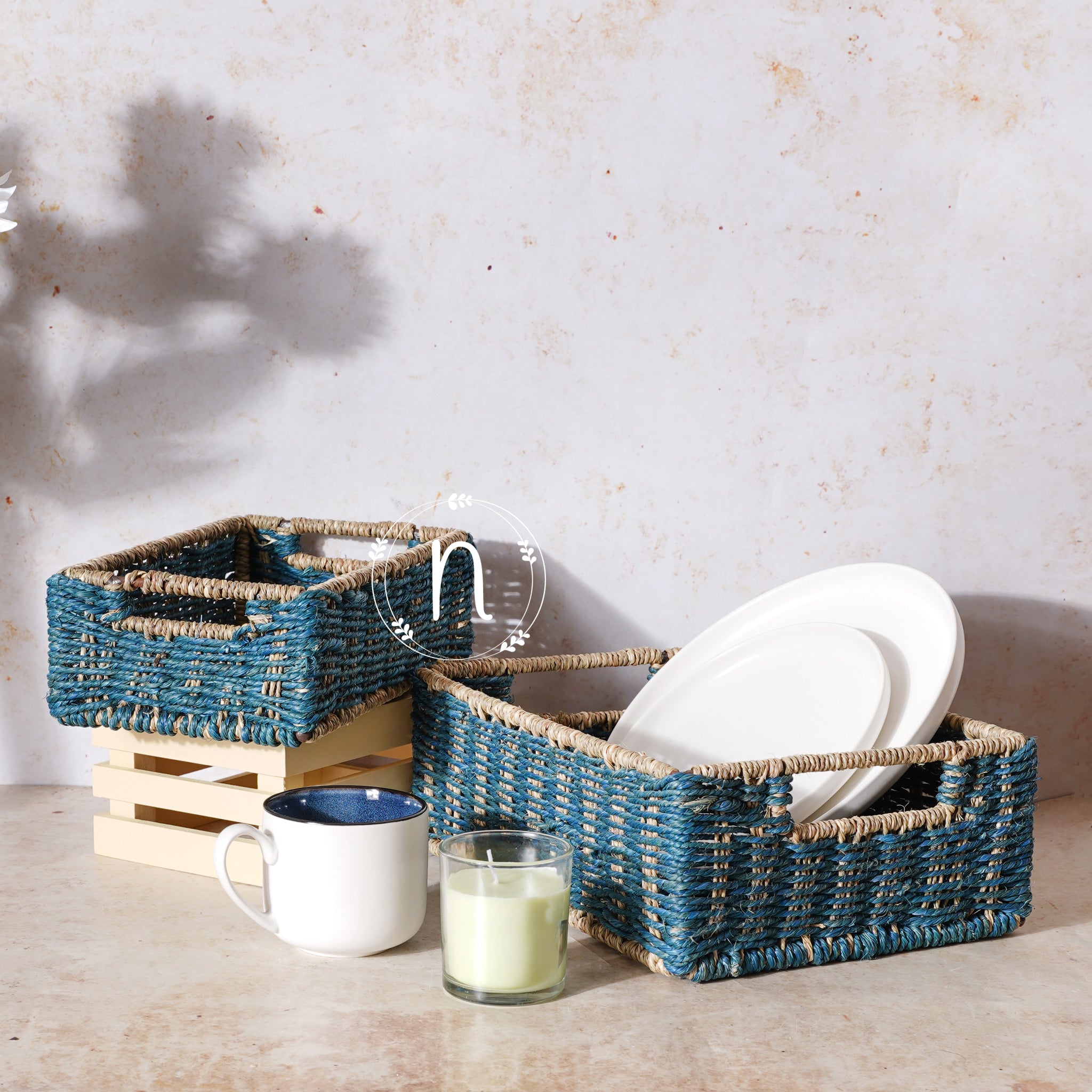 Handwoven Baskets Set