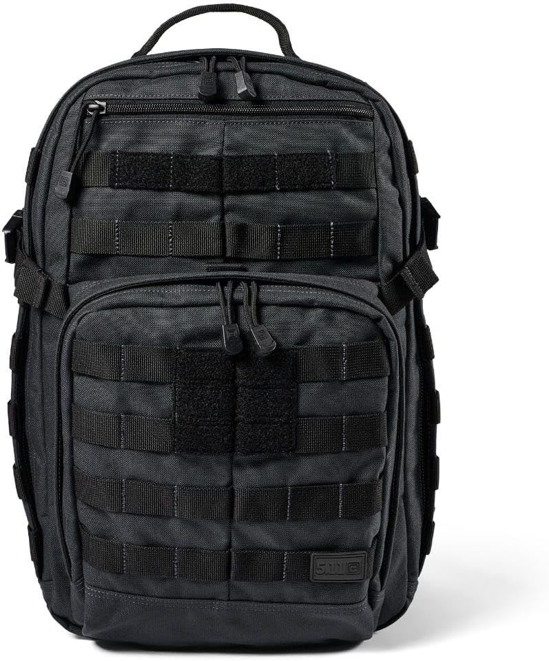5.11 Tactical Backpack, RUSH 12 2.0 Military Survival Molle Backpack with Laptop Compartment, 24L, Style 56561ABR/56562ABR