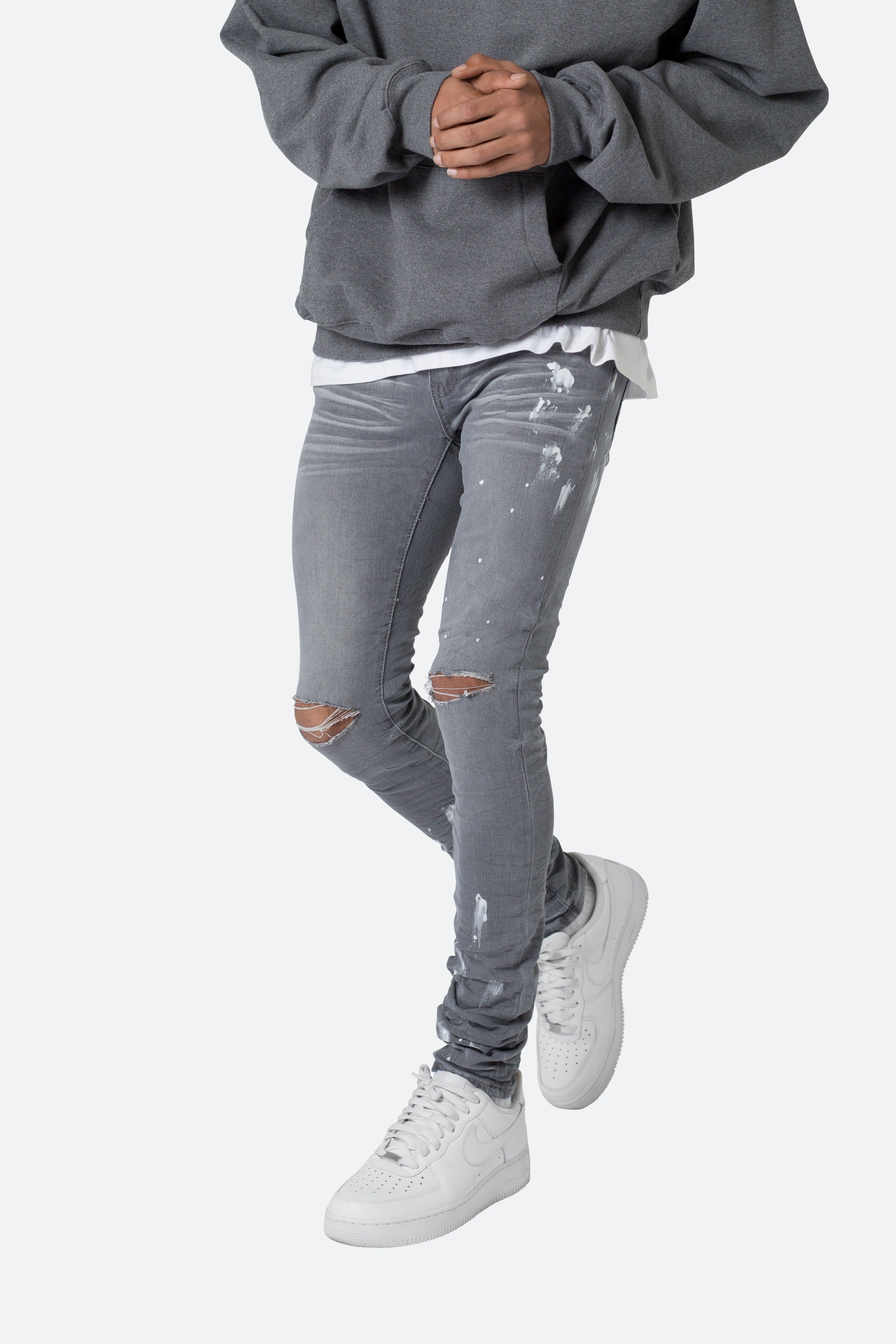 X504 Stretch Skinny Denim - Grey