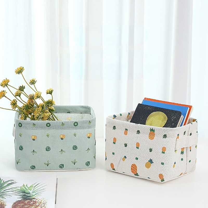 Foldable Storage Organizing Basket.