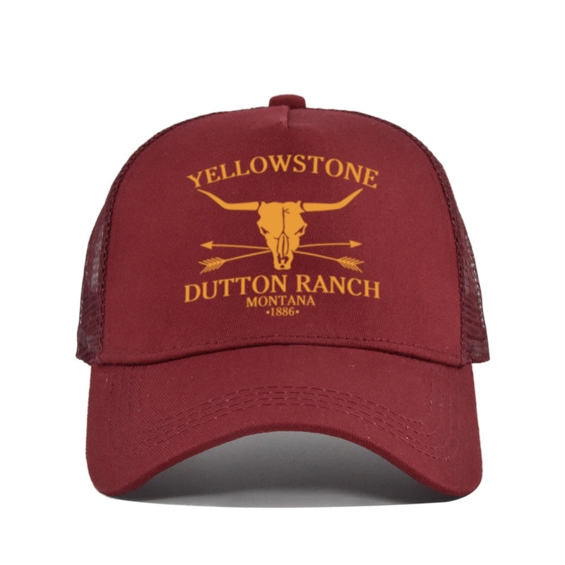 Unisex Minimalist Letter Color Block Solid Color Curved Eaves Baseball Cap