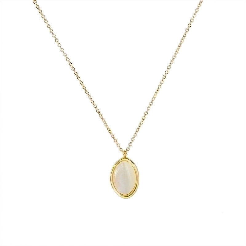 Fashion 304 Stainless Steel 18K Gold Plated Necklace