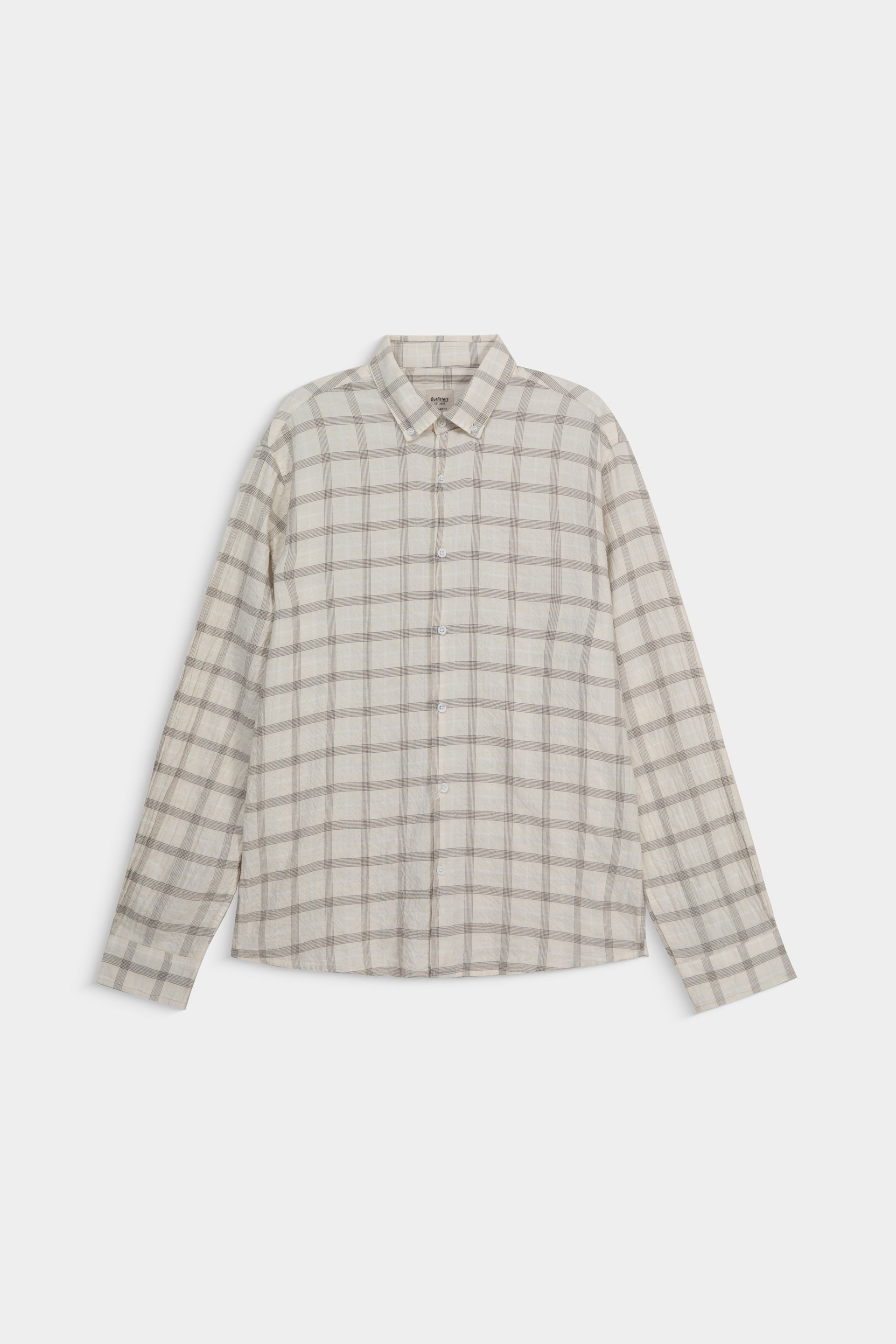 Seersucker Checkered Shirt