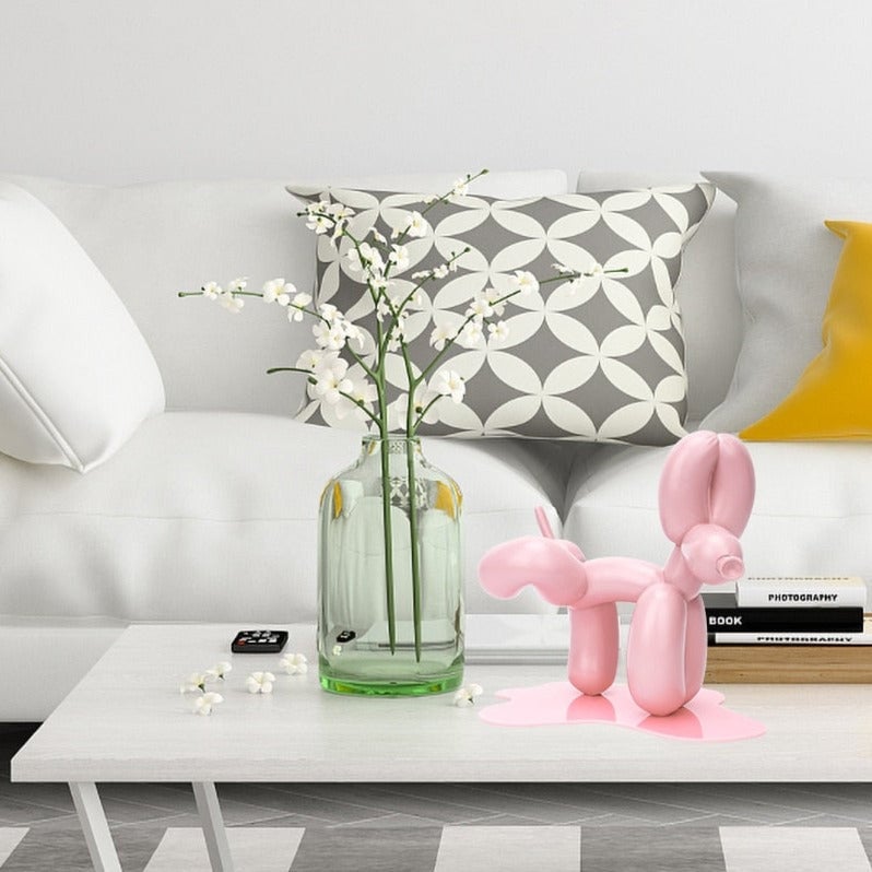 Balloon Dog Doing Number One Sculpture