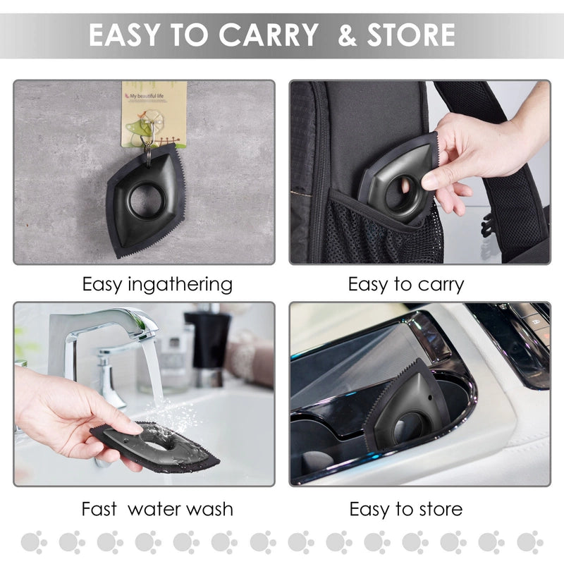 Pet Brush Hair Removal Brush CatPetHair Remover Pet Comb Car Sofa Carpet Strong Cleaning Brush