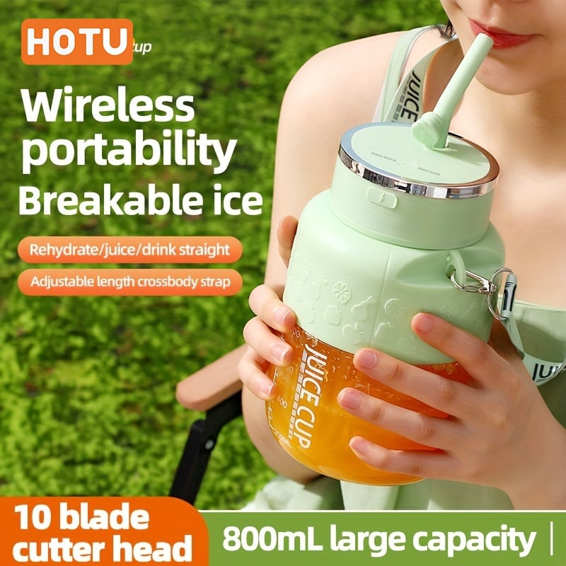 800ml Portable Wireless Automatic Mini Juicer Cup