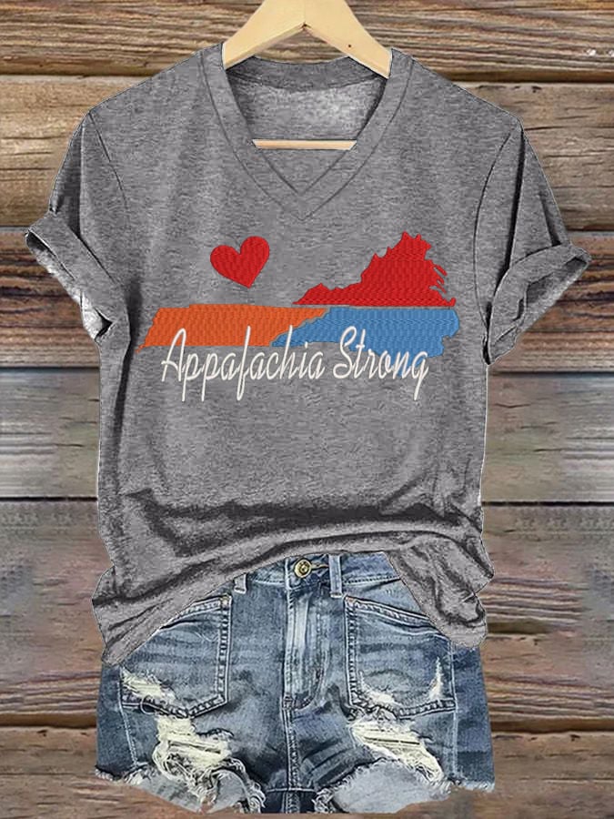 Women's Appalachia Strong Print T-Shirt