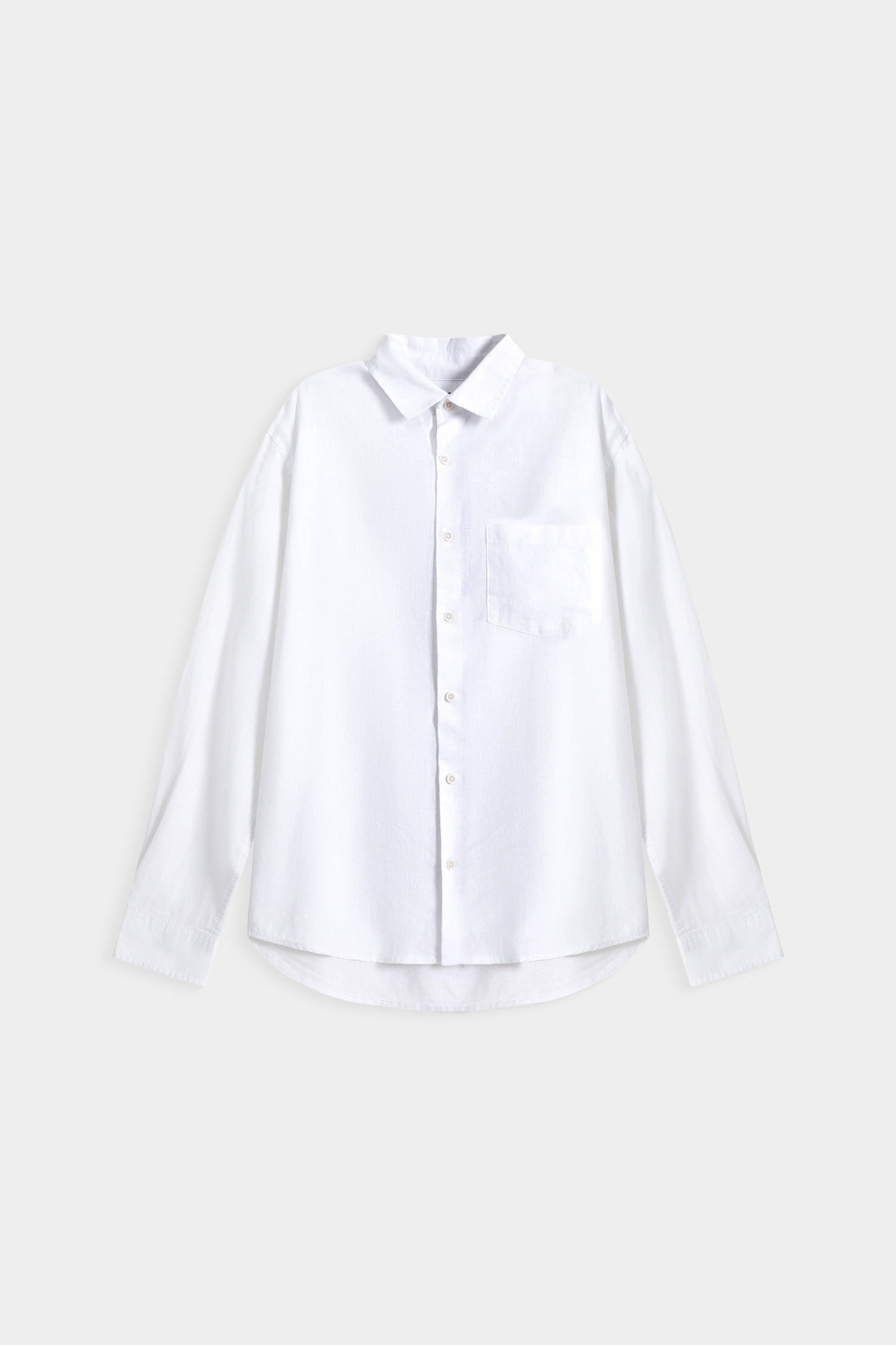 Basic Linen Blend Shirt