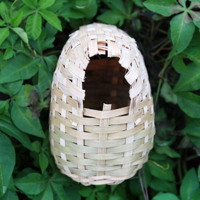 Hand Made Natural Bamboo Bird House