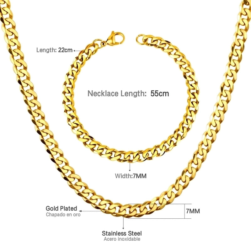 Minimalist Solid Color Stainless Steel Plating Unisex Bracelets Necklace