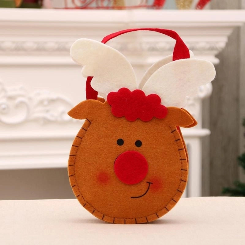 New Christmas Non-woven Gift Bag Candy Bag