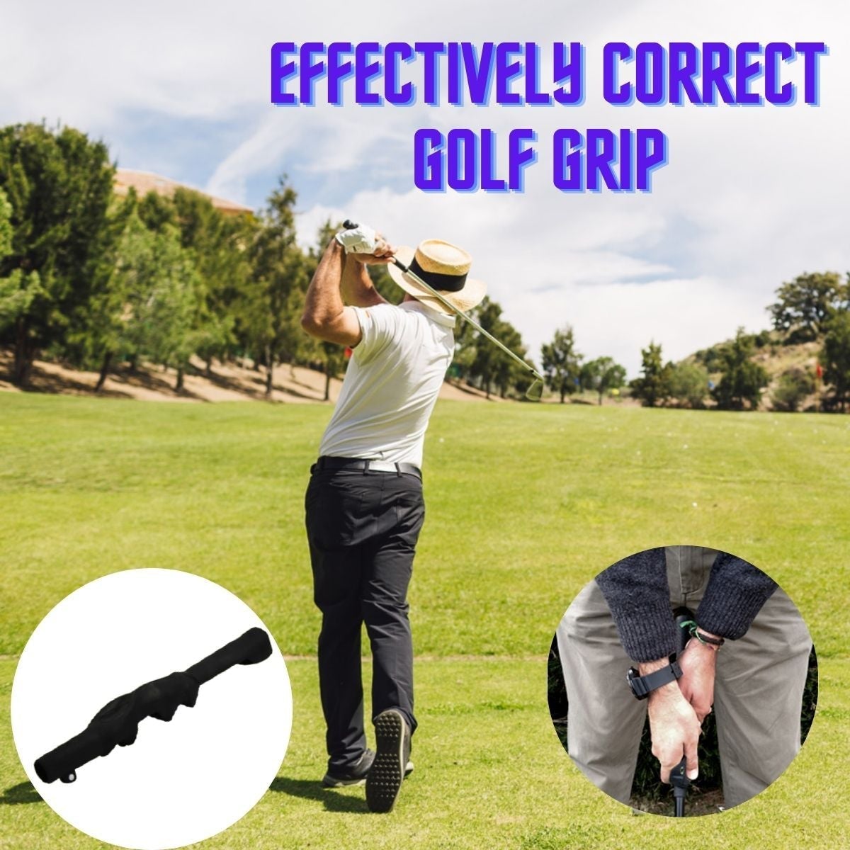 Golf Grip Training Aid